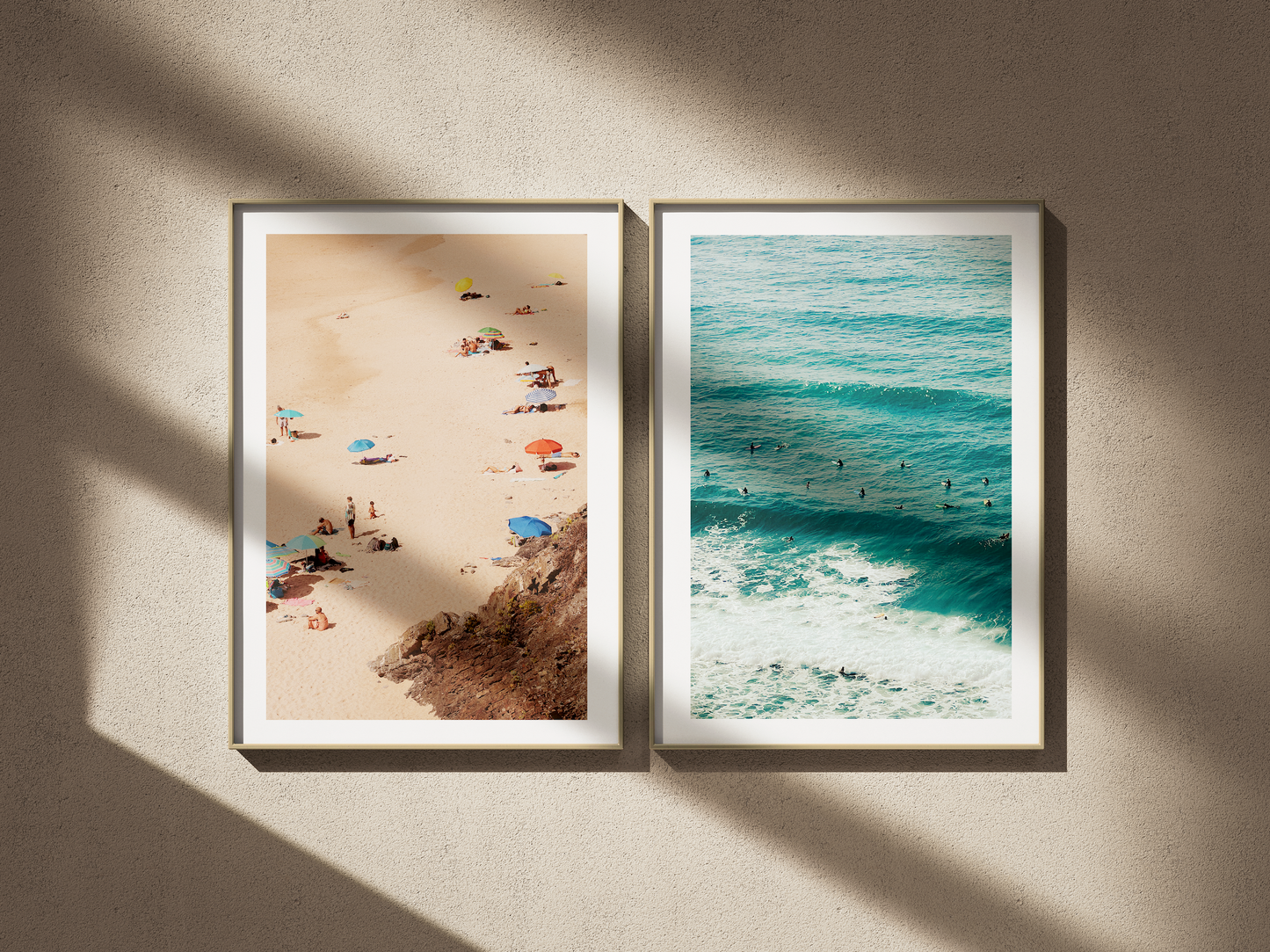 SUMMER SURF GATHERING PRINT
