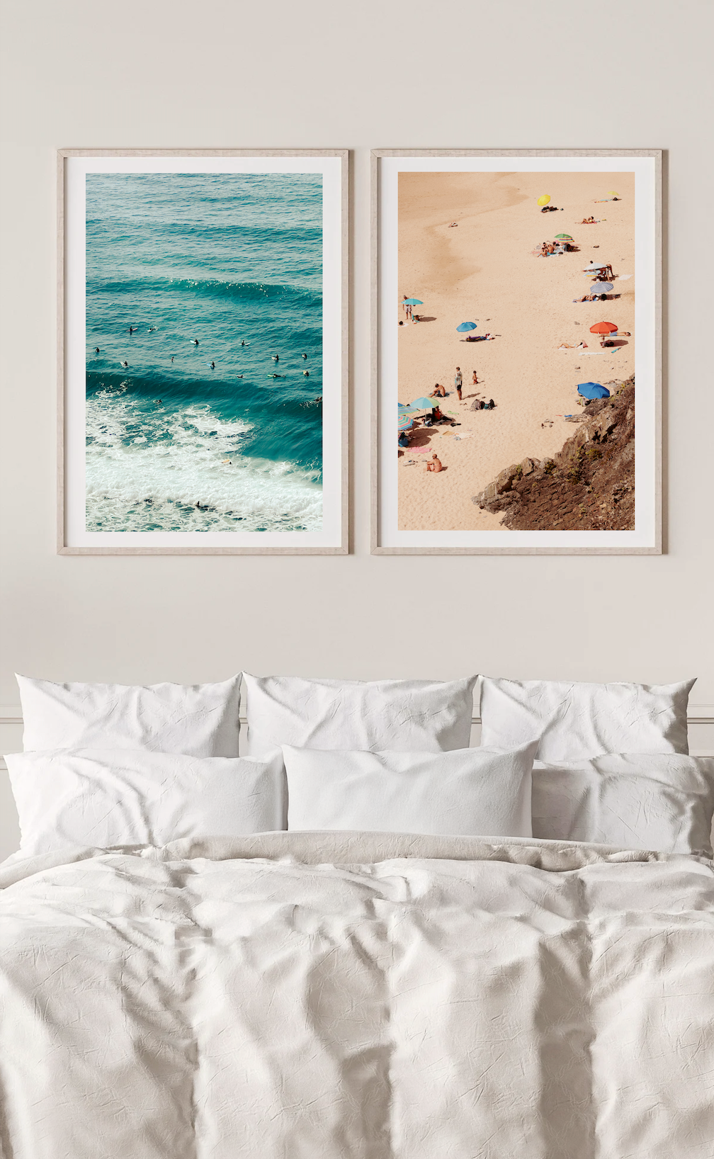 SUMMER SURF GATHERING PRINT