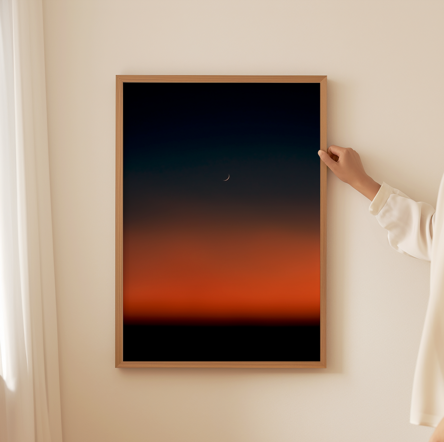 NEW - MOROCCAN MOONRISE PRINT
