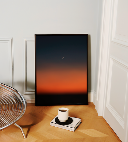 NEW - MOROCCAN MOONRISE PRINT