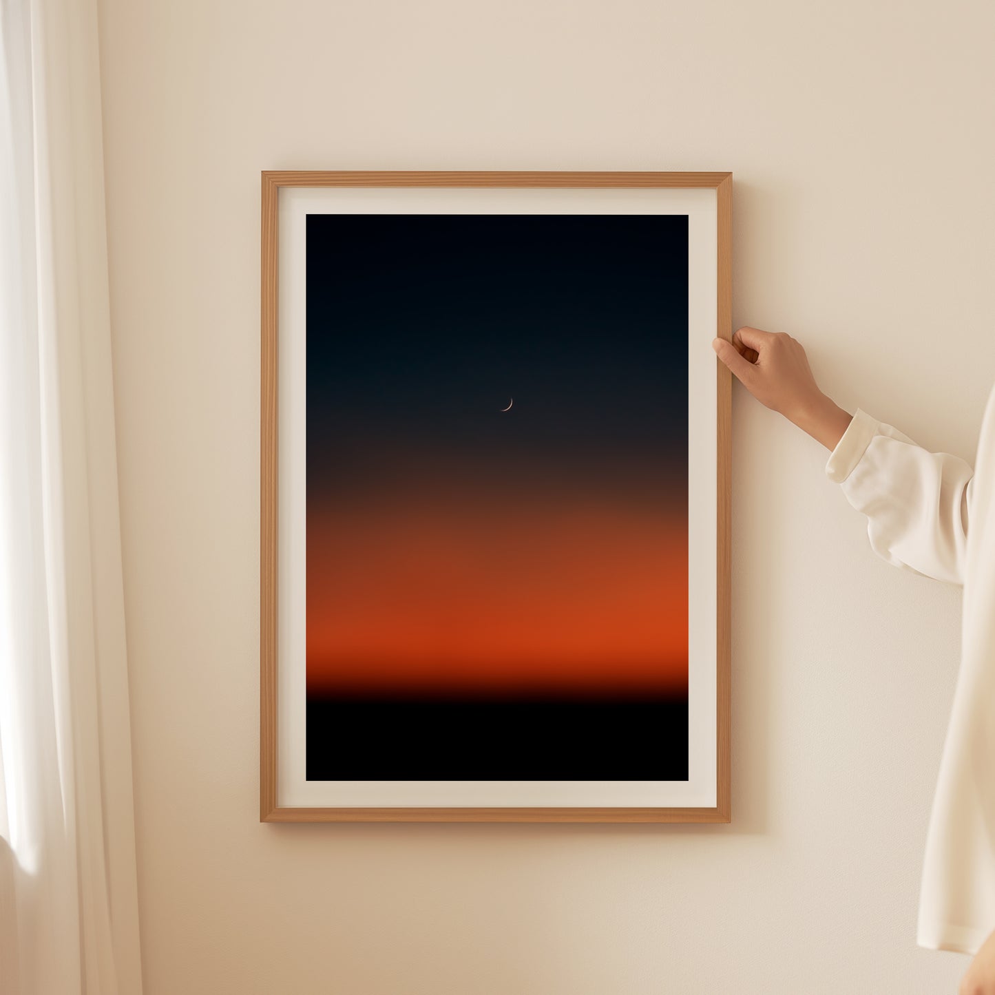 NEW - MOROCCAN MOONRISE PRINT